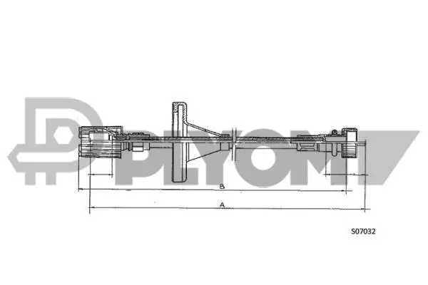 Câble flexible de commande de compteur PLYOM P019067