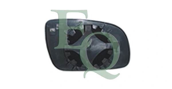 Verre de rétroviseur, rétroviseur extérieur EQUAL QUALITY RS01092