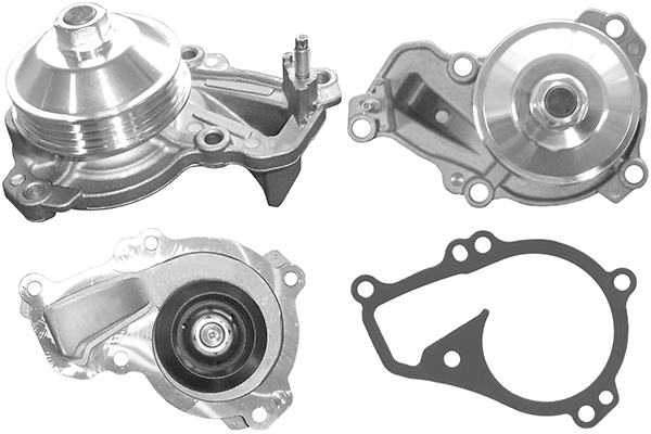 Pompe à eau, refroidissement du moteur TECDRIVE TPAE0307
