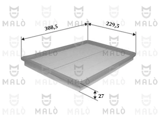 Filtre à air AKRON-MALÒ 1500164