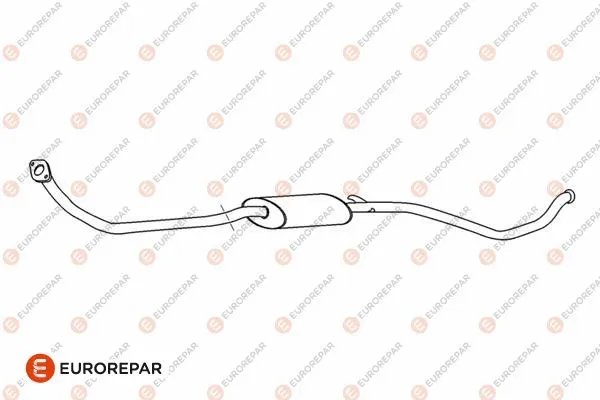 Tuyau d'échappement EUROREPAR E12859E