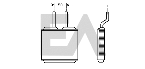Système de chauffage EACLIMA 45C54015