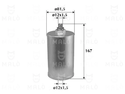 Filtre à carburant AKRON-MALÒ 1520185