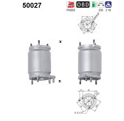 Catalyseur AS 50027