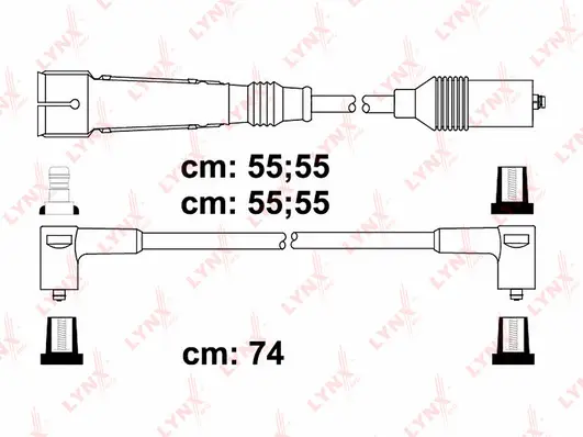 Kit de câbles d'allumage LYNXAUTO SPC8041