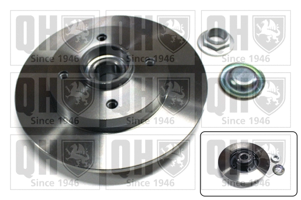 Disque de frein QUINTON HAZELL BDC5771