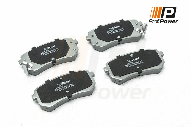 Kit de plaquettes de frein, frein à disque ProfiPower 1B2076