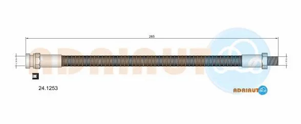 Flexible de frein ADRIAUTO 24.1253