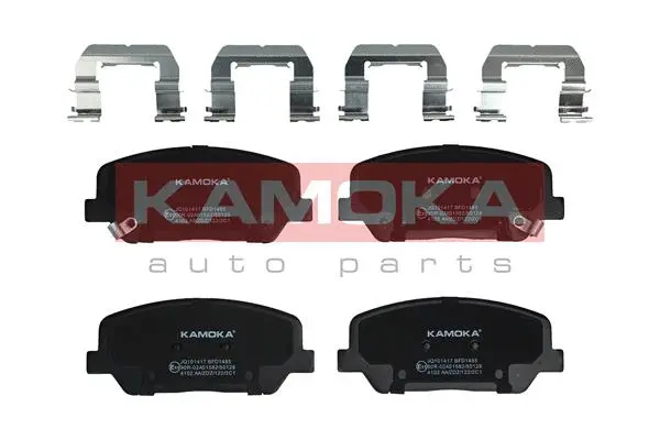Kit de plaquettes de frein, frein à disque KAMOKA JQ101417