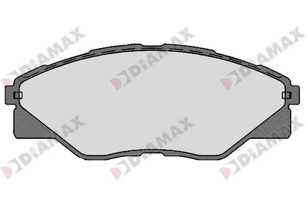 Kit de plaquettes de frein, frein à disque DIAMAX N09278
