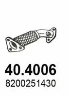 Tuyau d'échappement ASSO 40.4006