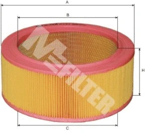 Filtre à air MFILTER A 121