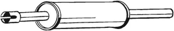 Silencieux avant BOSAL 233-303
