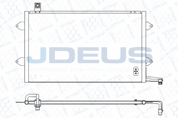 Condenseur, climatisation JDEUS M-7300360