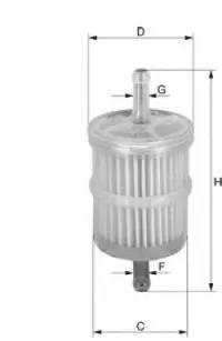 Filtre à carburant UNIFLUX FILTERS XB2