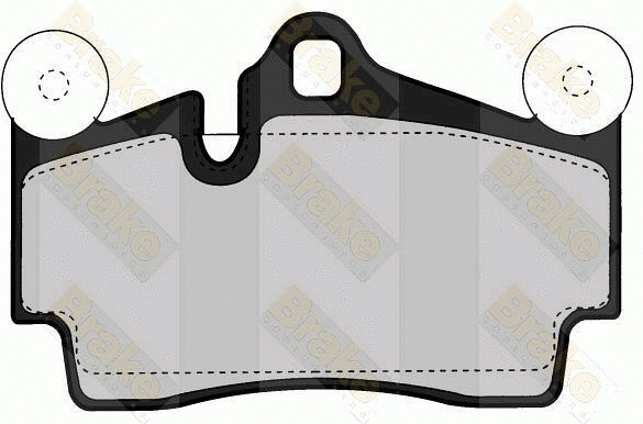 Kit de plaquettes de frein, frein à disque Brake ENGINEERING PA1549