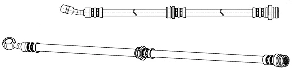Flexible de frein CEF 512660
