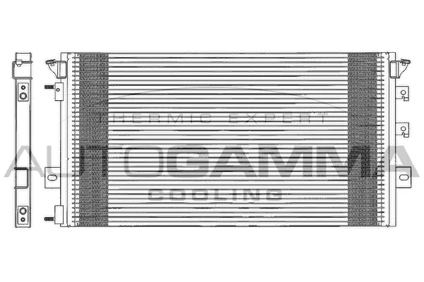Condenseur, climatisation AUTOGAMMA 102623