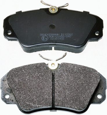 Kit de plaquettes de frein, frein à disque DENCKERMANN B110262