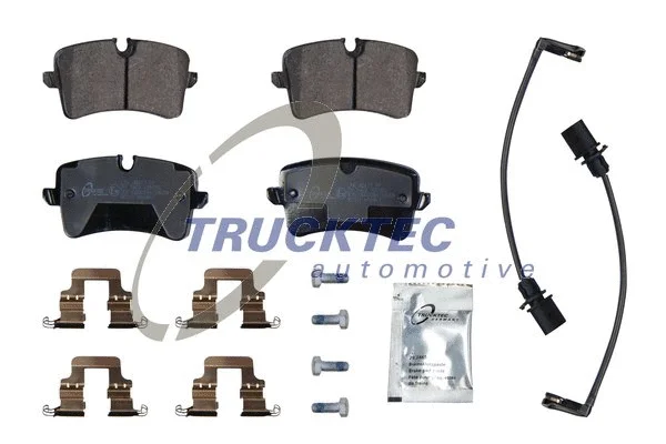 Kit de plaquettes de frein, frein à disque TRUCKTEC AUTOMOTIVE 07.35.260