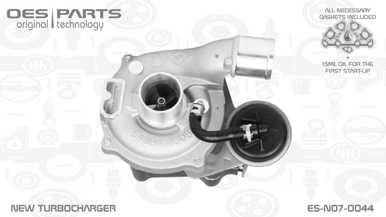 Turbocompresseur, suralimentation OES PARTS ES-N07-0044