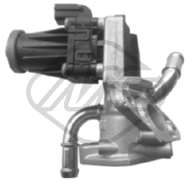 Vanne EGR, commande des gaz d'échappement Metalcaucho 93068