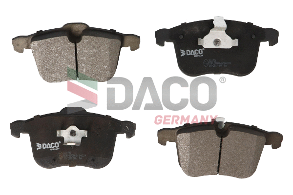 Kit de plaquettes de frein, frein à disque DACO Germany 322721