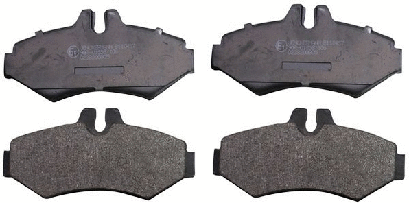 Kit de plaquettes de frein, frein à disque DENCKERMANN B110457