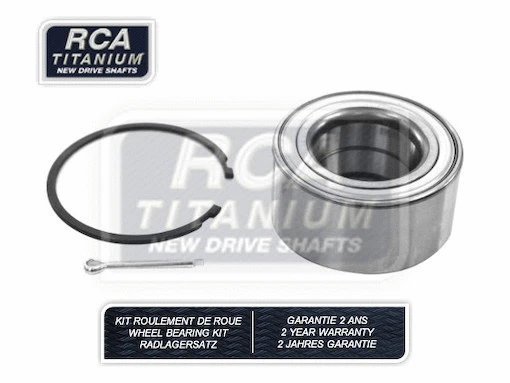 Kit de roulements de roue RCA FRANCE RCAK1521