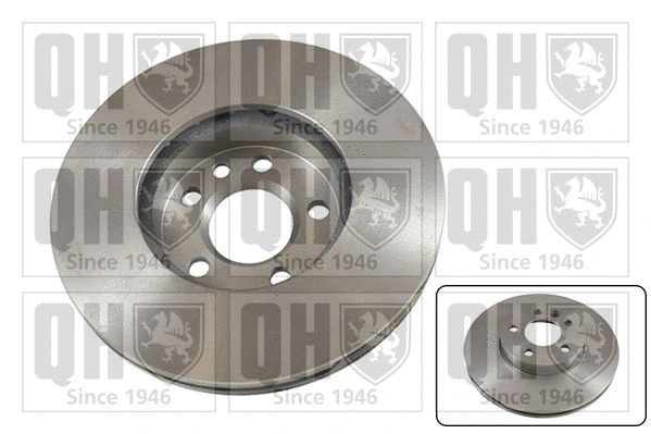 Disque de frein QUINTON HAZELL BDC5198