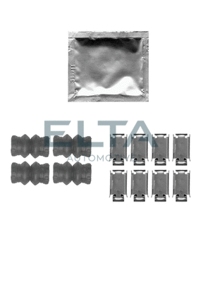 Kit d'accessoires, plaquette de frein à disque ELTA AUTOMOTIVE EA8738