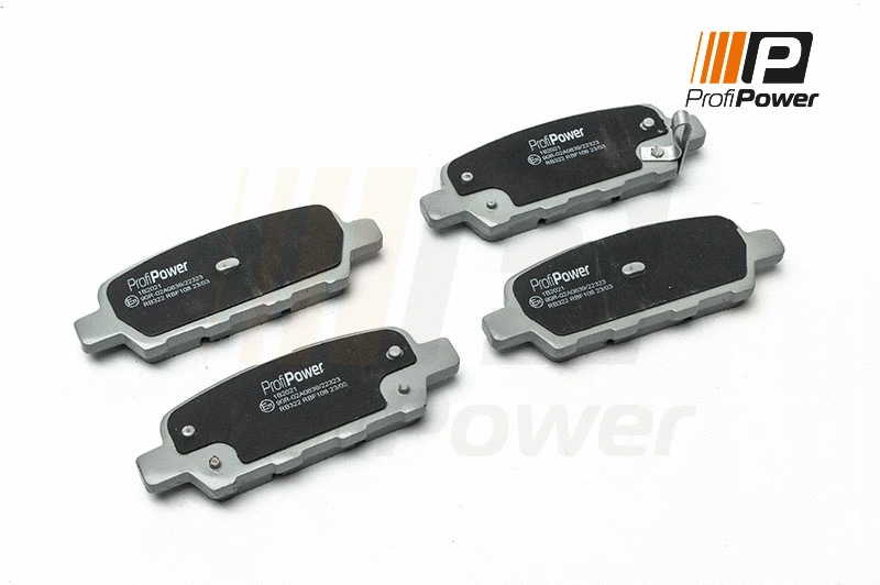 Kit de plaquettes de frein, frein à disque ProfiPower 1B2021