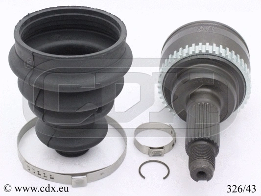 Jeu de joints, arbre de transmission CDX 326/43