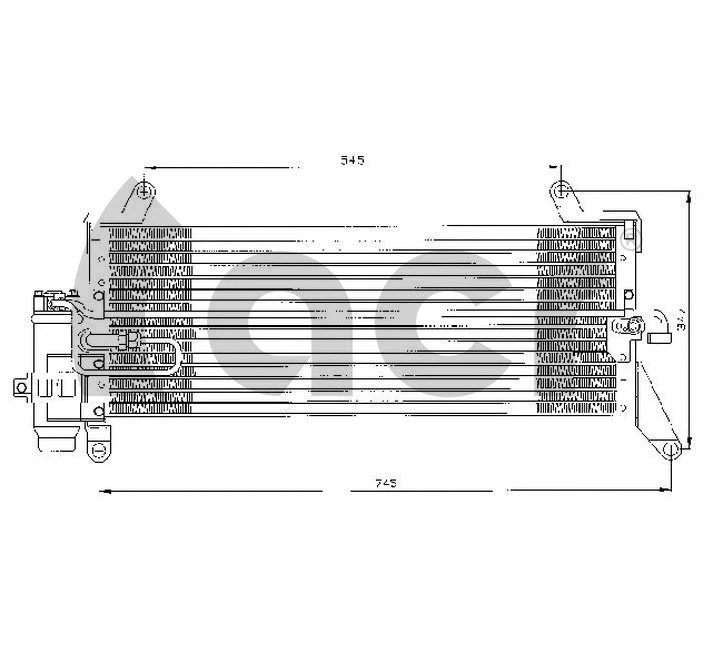 Condenseur, climatisation ACR 300295