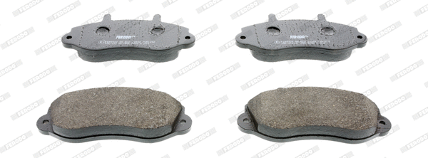 Kit de plaquettes de frein, frein à disque FERODO FVR1292