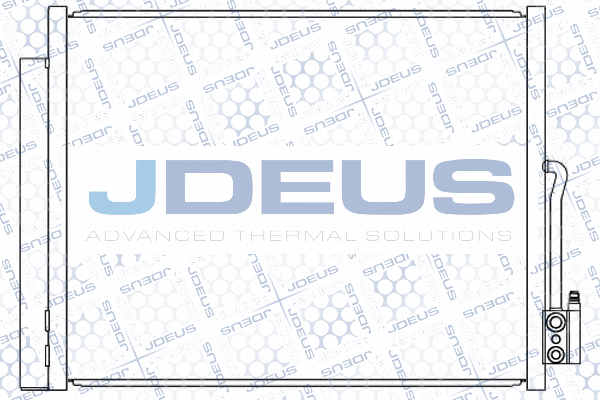 Condenseur, climatisation JDEUS M-720126A