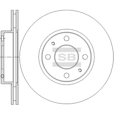 Disque de frein Hi-Q SD4262