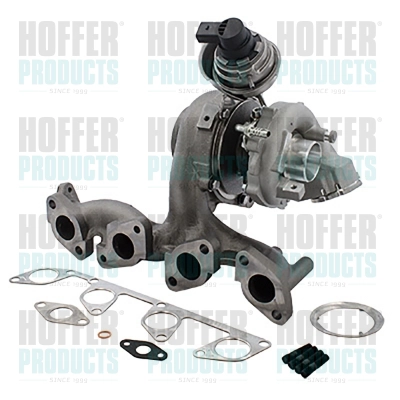 Turbocompresseur, suralimentation HOFFER 6900046