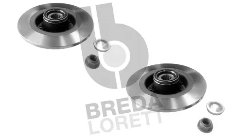 Disque de frein BREDA LORETT DFM0006
