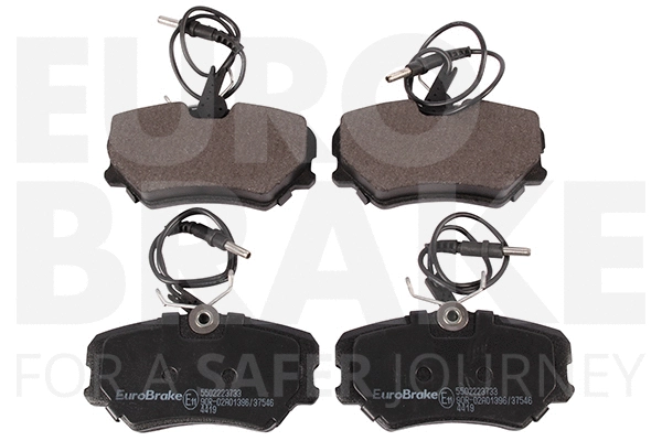 Kit de plaquettes de frein, frein à disque EUROBRAKE 5502223733