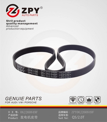 Courroie trapézoïdale à nervures ZPY 06J 260 849F