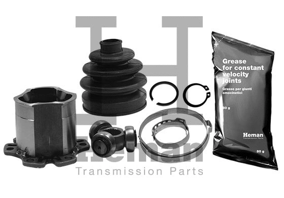 Jeu de joints, arbre de transmission HEMAN TJ06750