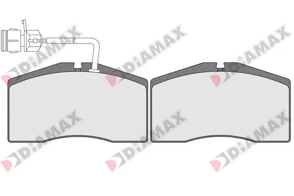 Kit de plaquettes de frein, frein à disque DIAMAX N09537