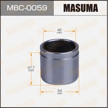 Piston, étrier de frein MASUMA MBC-0059