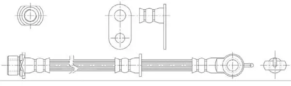 Flexible de frein Technika 43975