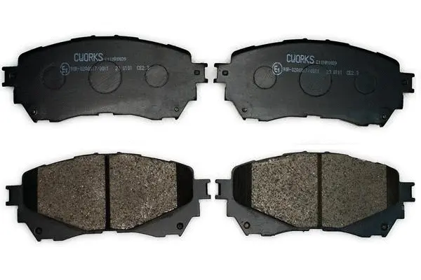 Kit de plaquettes de frein, frein à disque CWORKS C11NR0039