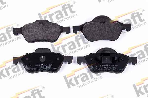 Kit de plaquettes de frein, frein à disque KRAFT AUTOMOTIVE 6005139