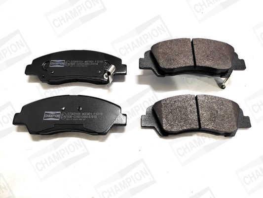 Kit de plaquettes de frein, frein à disque CHAMPION 573691CH