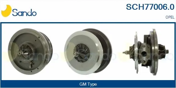 Groupe carter, turbocompresseur SANDO SCH77006.0