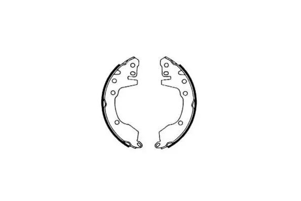 Jeu de mâchoires de frein E.T.F. 09-0470
